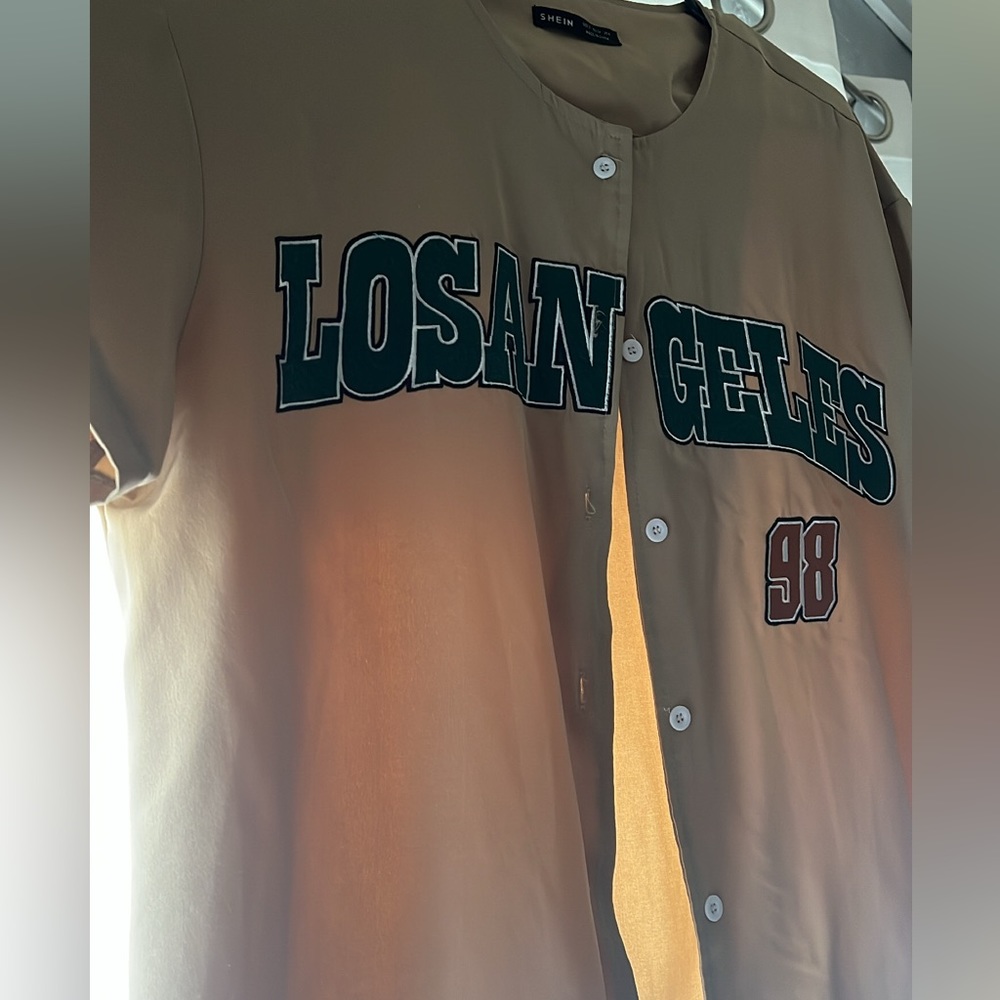 LA baseball jersey